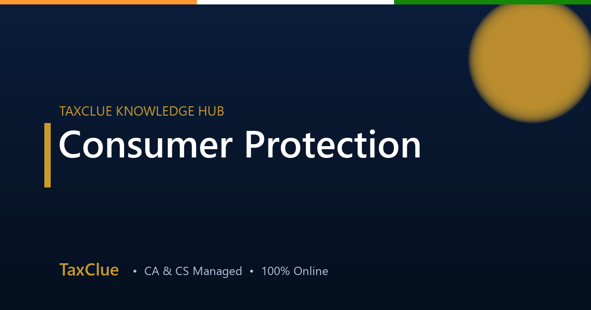 Introduction to Consumer Protection Act 2019